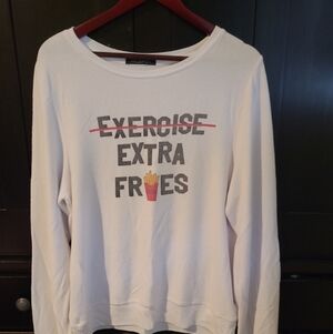 Wildfox Extra Fries Sweatshirt